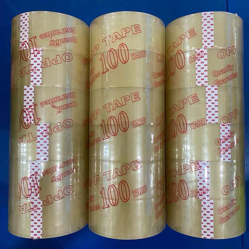 Băng keo Trong và Đục đóng hàng 4,8F x 100Yard x 65M