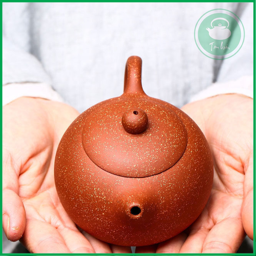 Ấm tử sa Nghi Hưng tây thi  225 ml (Huyết Long Sa)