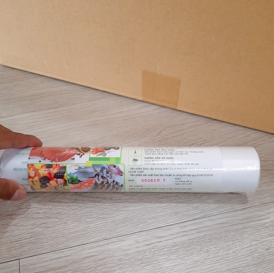 Cuộn 120 Túi Đựng Thực Phẩm Tự Hủy Sinh Học 20cm x 30cm