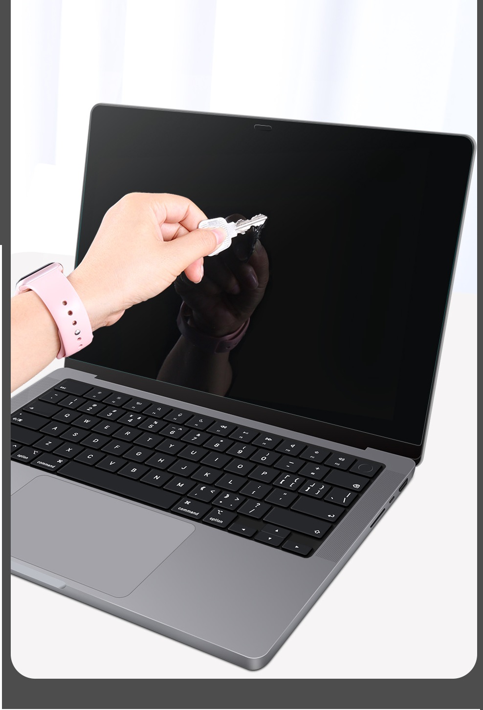 Miếng dán màn hình HD cho Macbook (đủ dòng)