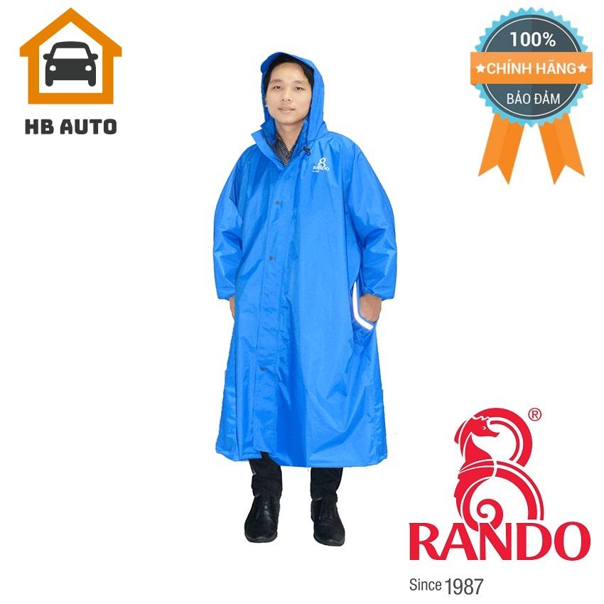 [FreeshipMAX] [HCM]Áo mưa Rando Bisur dây kéo (bít sườn) APNS-33