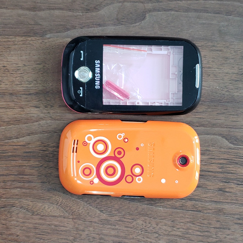 Vỏ Samsung S3653 có sườn - có phím