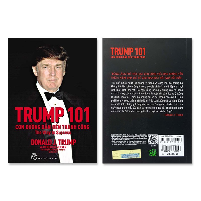 Trump 101: Con Đường Dẫn Đến Thành Công (Tặng kèm bookmark)