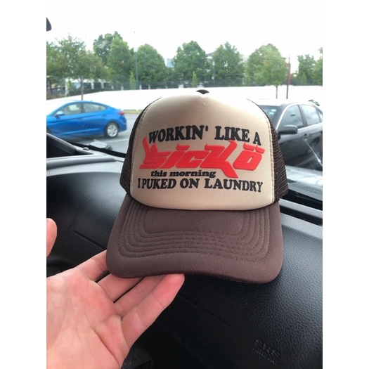 MŨ TRUCKER HAT SICKO PHONG CÁCH VINTAGE