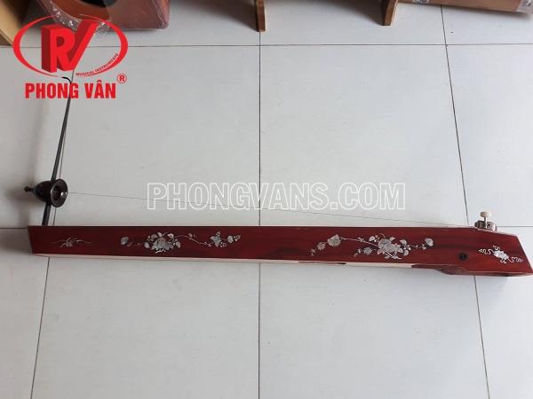 [HCM]Đàn bầu thẳng gỗ hương đỏ khảm trai