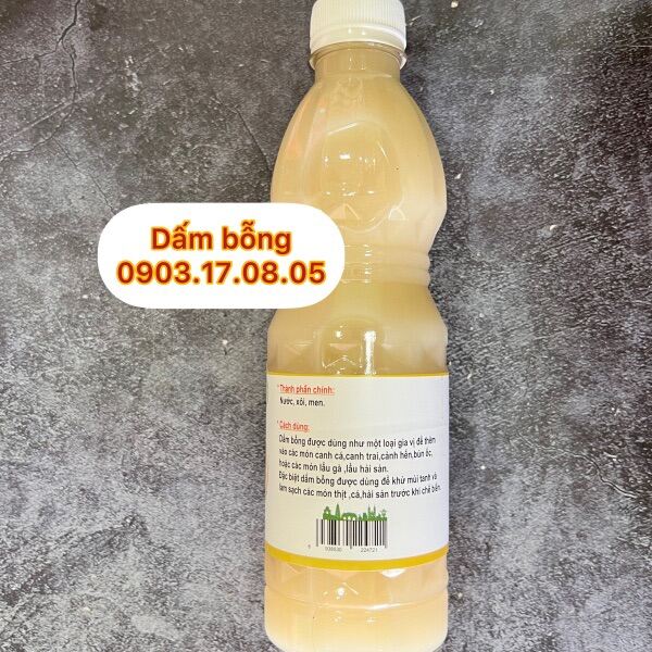 (2 chai) Giấm bỗng/ dấm bỗng Hà Nội Ngọc Long (450gr)