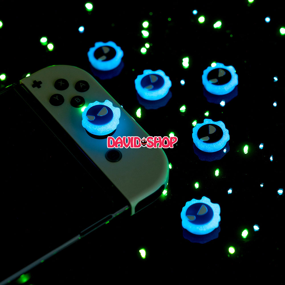 Núm bọc analog Gengar (Pokémon) Dạ Quang cho Joy-Con - Nintendo Switch OLED, V1, V2, Lite