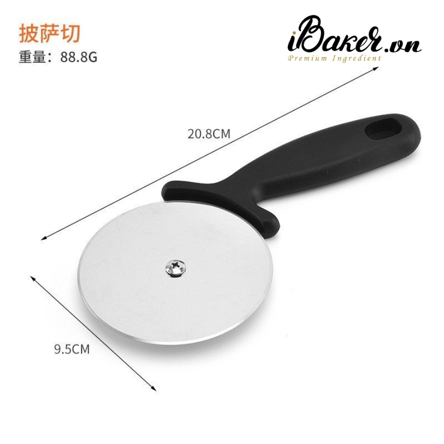 Dao cắt pizza 1 lưỡi cán nhựa