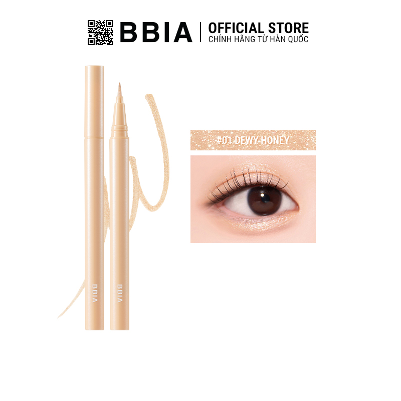 [HSD: 10.2026] Bút kẻ mắt nhũ siêu bắt sáng BBIA Last Glitter Highliner 0.5g