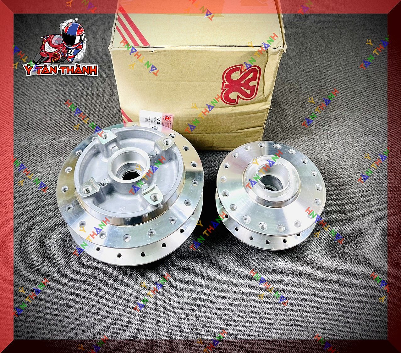 Cặp đùm mạ crom Exciter 135,YaZ 125 SYS MS75