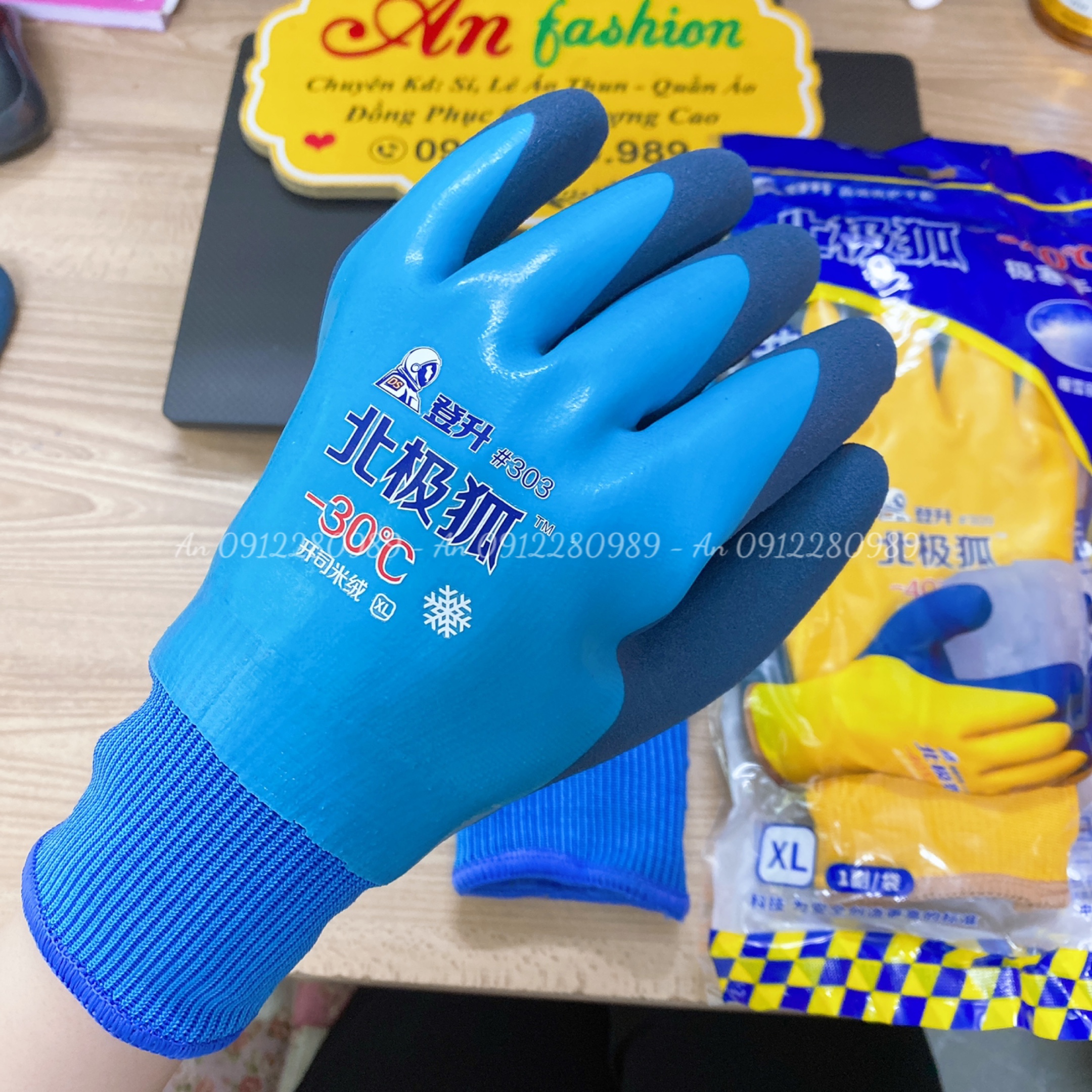 Găng tay Handlike chịu lạnh âm 30 chống nước giữ nhiệt tốt _ Hình chụp thật