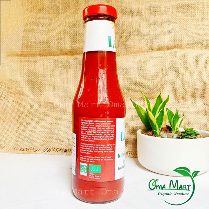 Sốt Tương Cà Ketchup Hữu Cơ Luce 500g