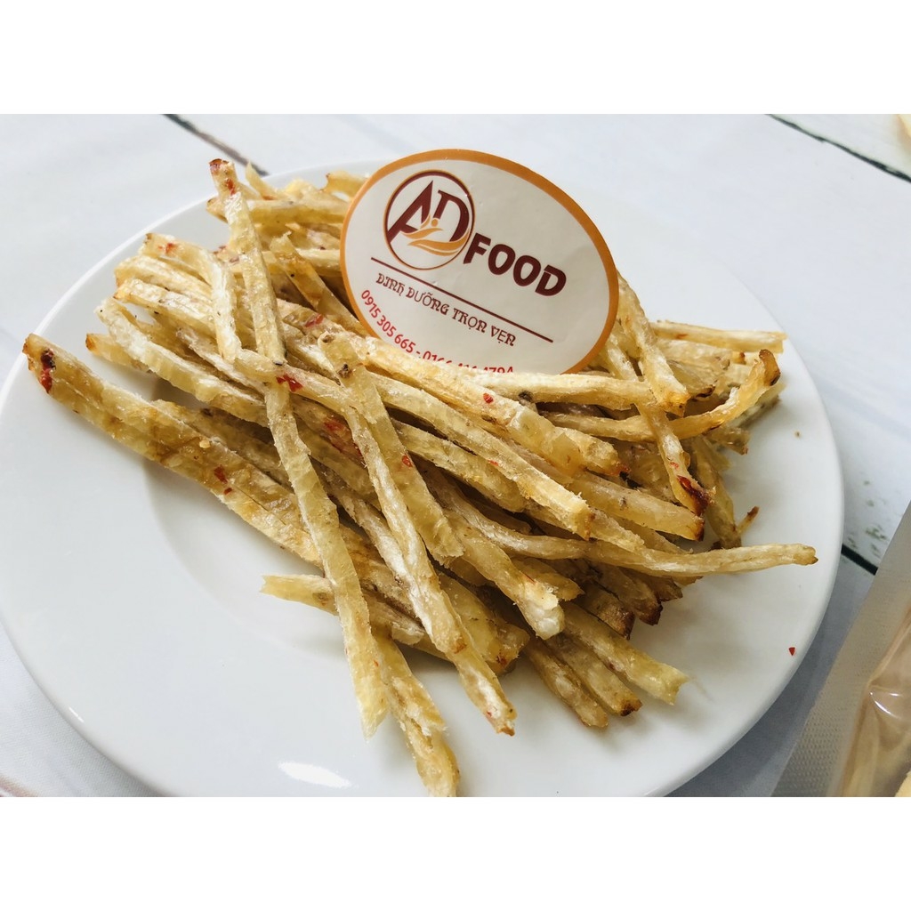 100GR CÁ THIỀU SỢI TẨM GIA  VỊ