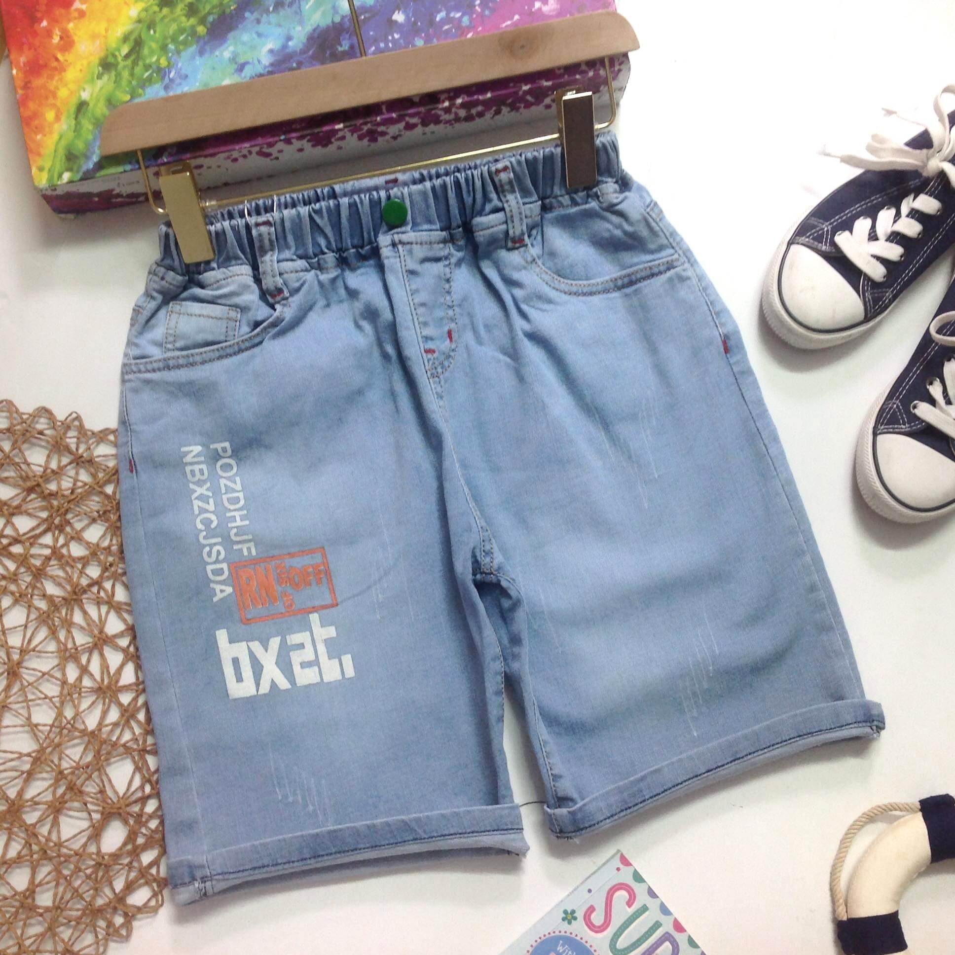 QUẦN SỌT JEAN CO DÃN BÉ TRAI SIZE 40-55KG