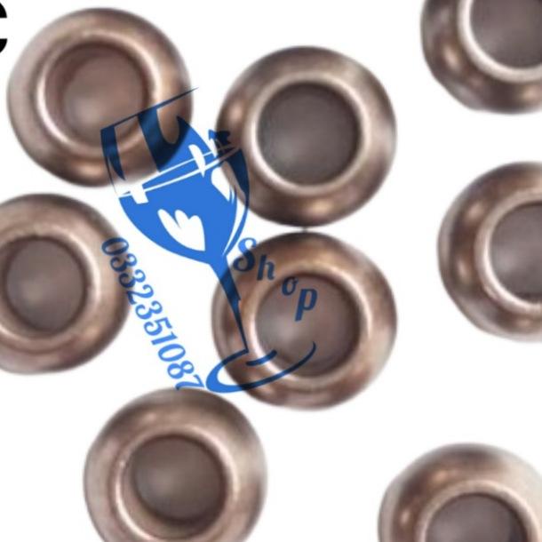 [FreeShip] [Ảnh thật] 10 viên bạc thau, bạc đỏ phi 8 , bạc quạt