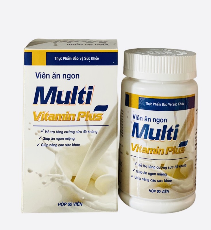 Tăng cân Multi Vitamin Plus hộp 60 viên cao cấp