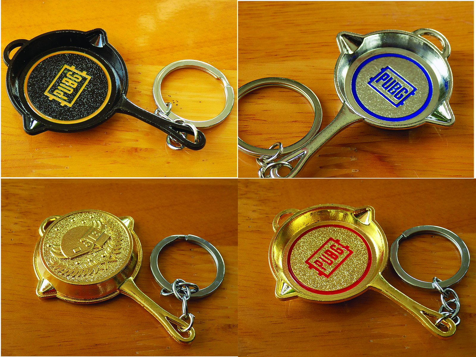 Mô hình game PUBG - 1 Chảo PUBG đáy hình mũ 3 pupg