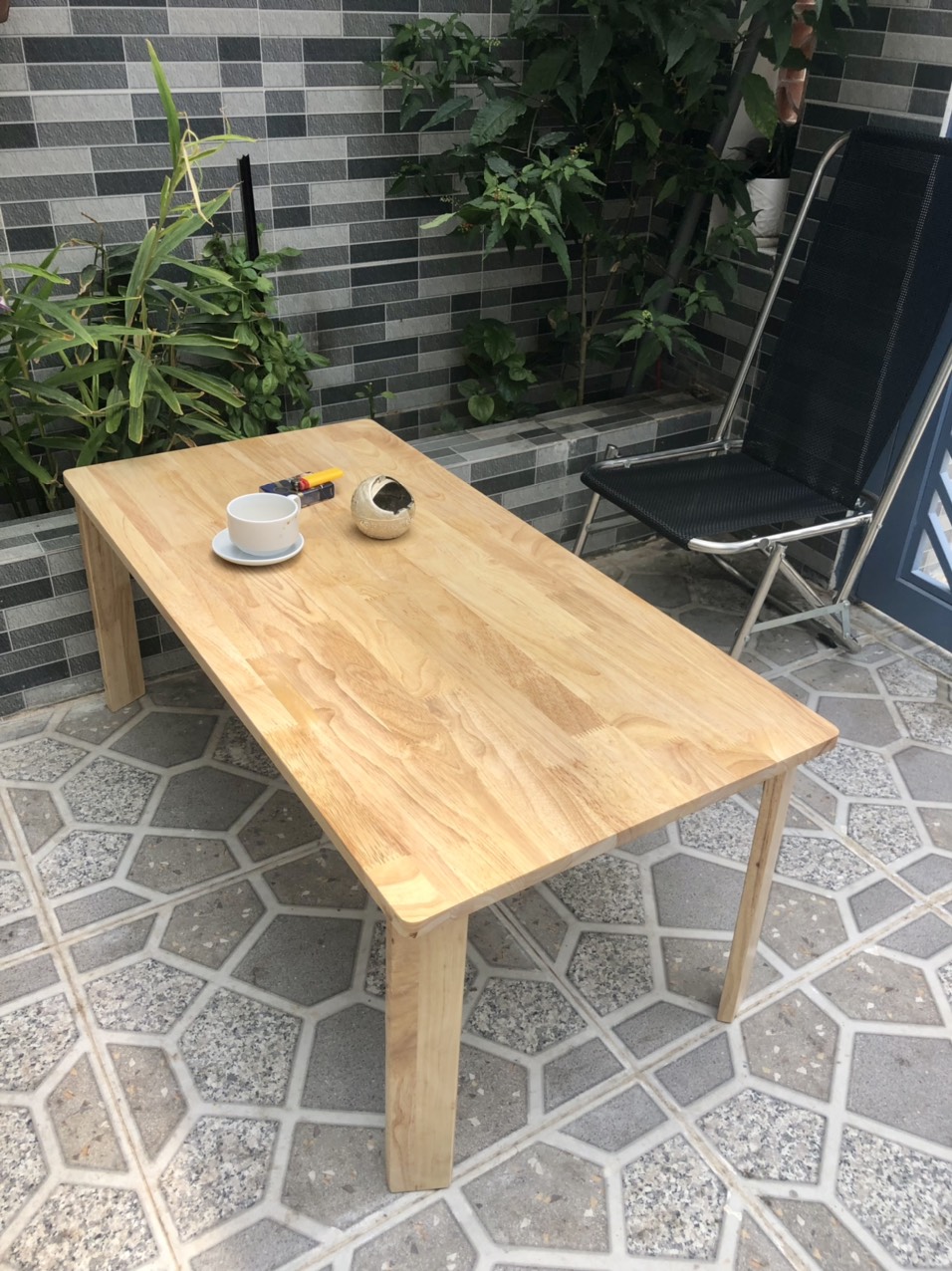 Bàn Gỗ Ngồi Bệt Chân Gấp Xếp Gọn ( Cao 30cm)