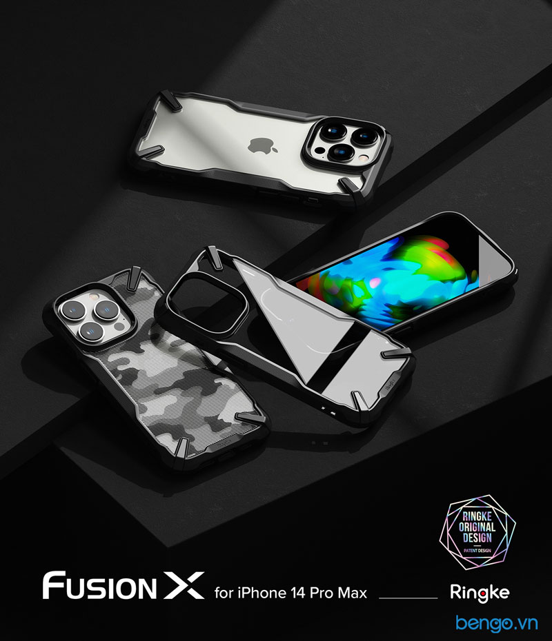 Ốp Lưng IPhone 14/14 Plus/14 Pro/14 Pro Max RINGKE Fusion X