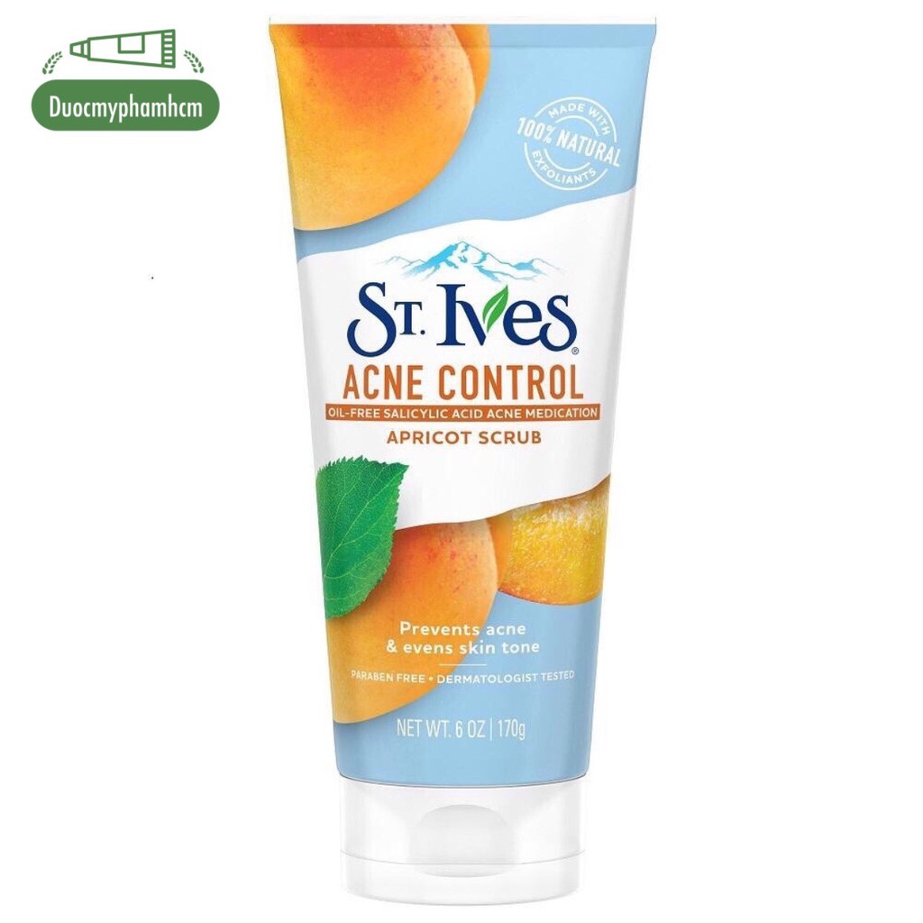 [HCM]Sữa Rửa Mặt .T.ẩ.y. Tế Bào Chết St.Ives 170g