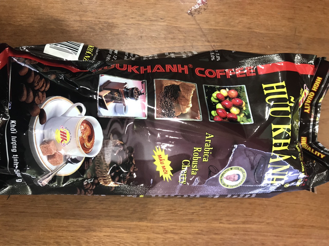 [HCM]cà phê hữu khánh gói 500gam