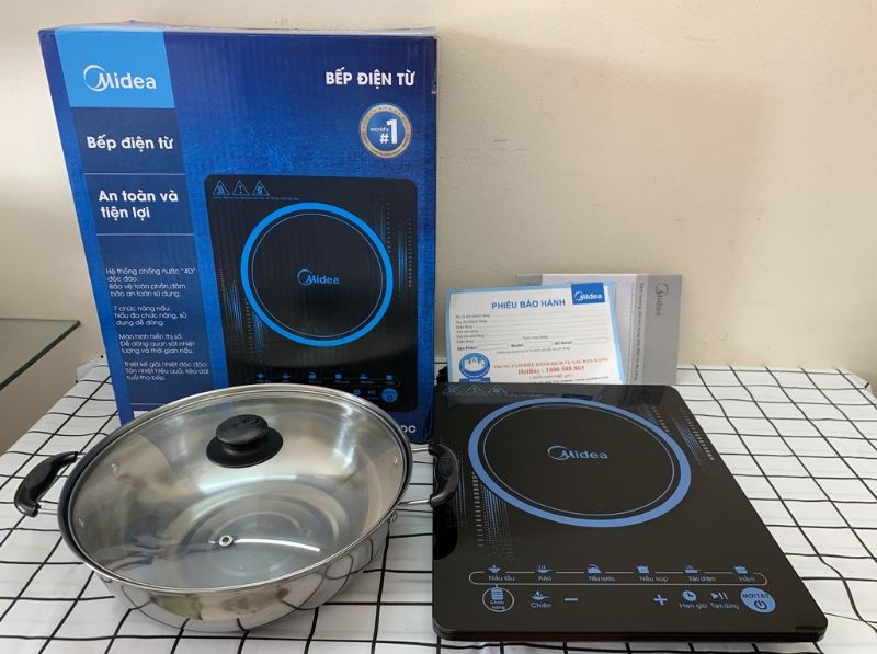 Bếp từ đơn Midea MI-T2117DC