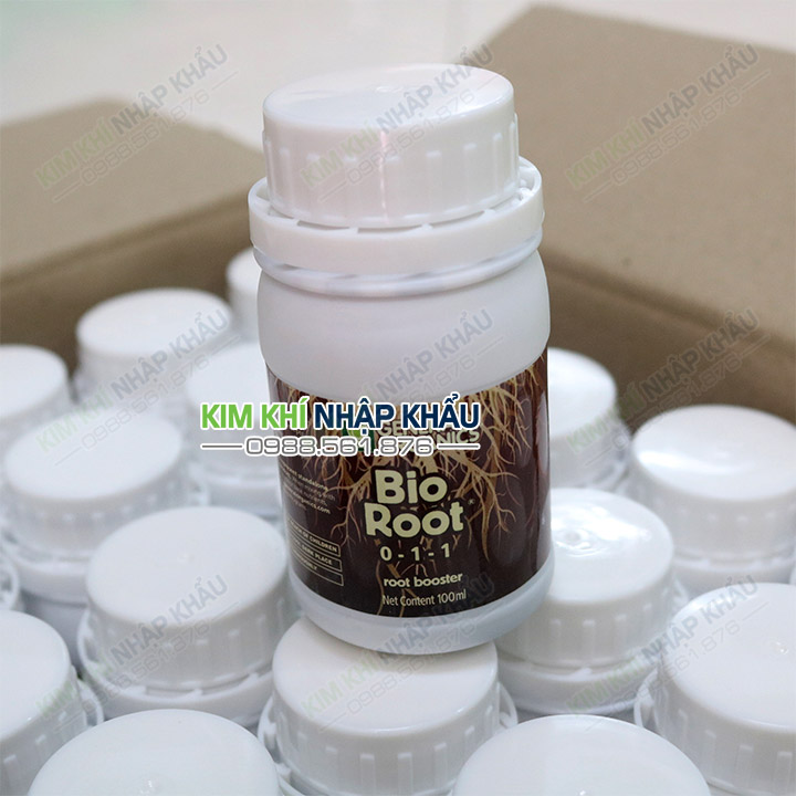 Phân bón kích rễ hữu cơ Mỹ Bio Root 0-1-1 lọ 100ml