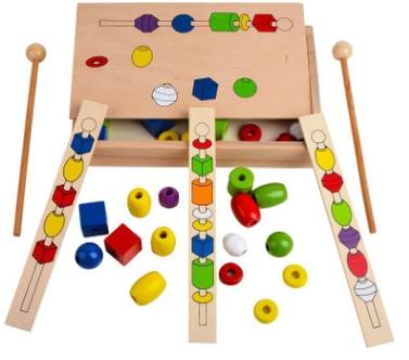 BỘ MONTESSORI -THANH QUE XÂU HẠT