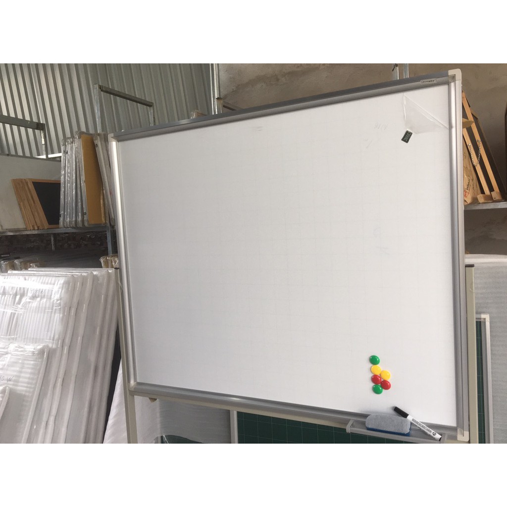 Bảng di động từ trắng 1.2x1.5m ( Kèm quà tặng)
