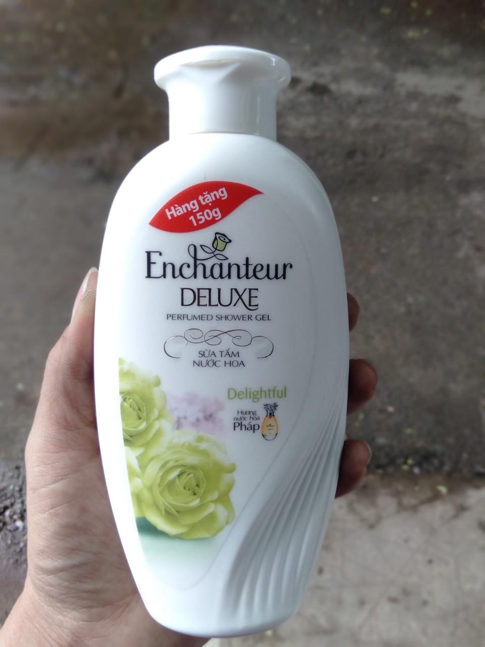 Sữa Tắm Trắng Enchanteur Deluxe (hàng tặng 150g)
