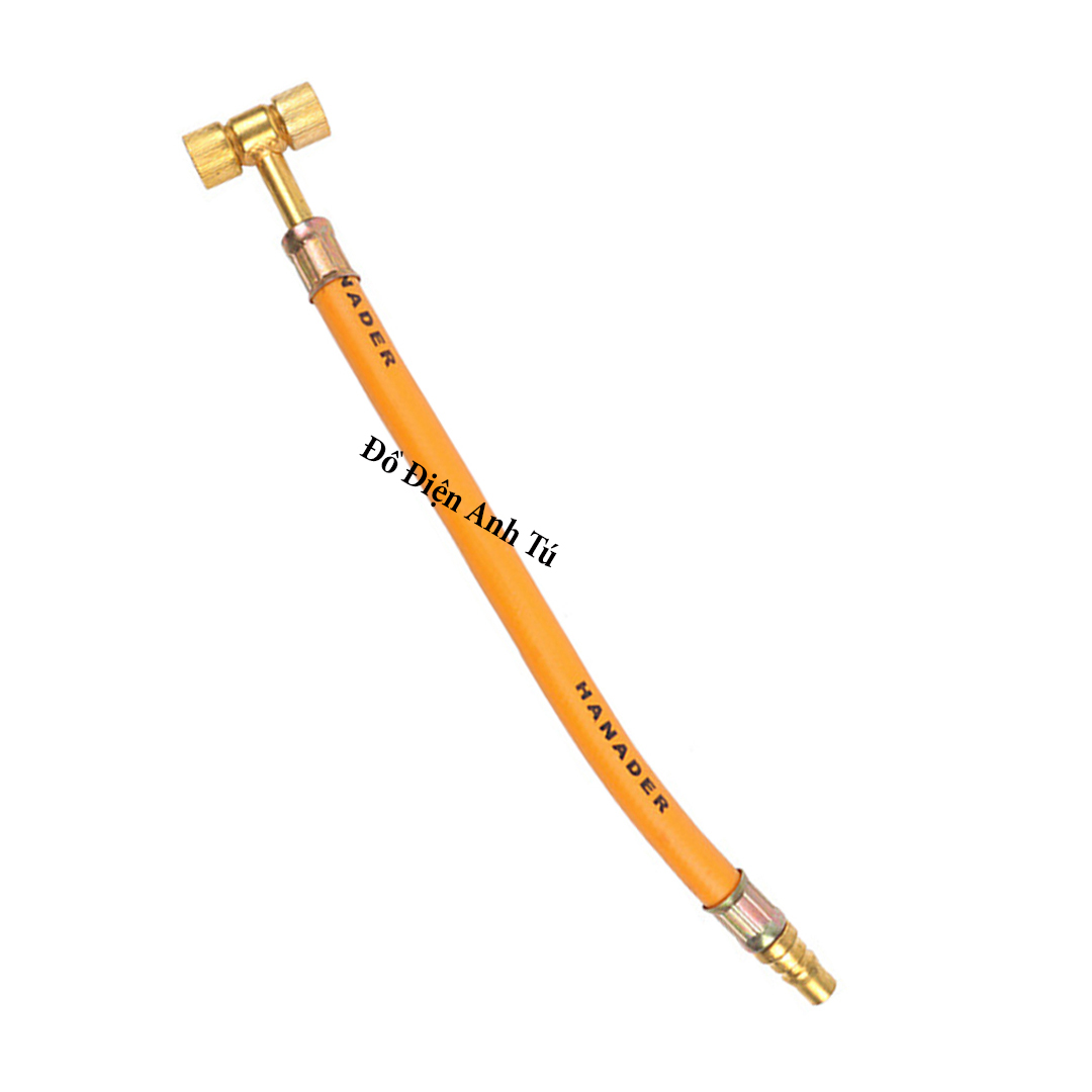 Vòi bơm lốp xe 2 đầu búa ( Dài 29cm )