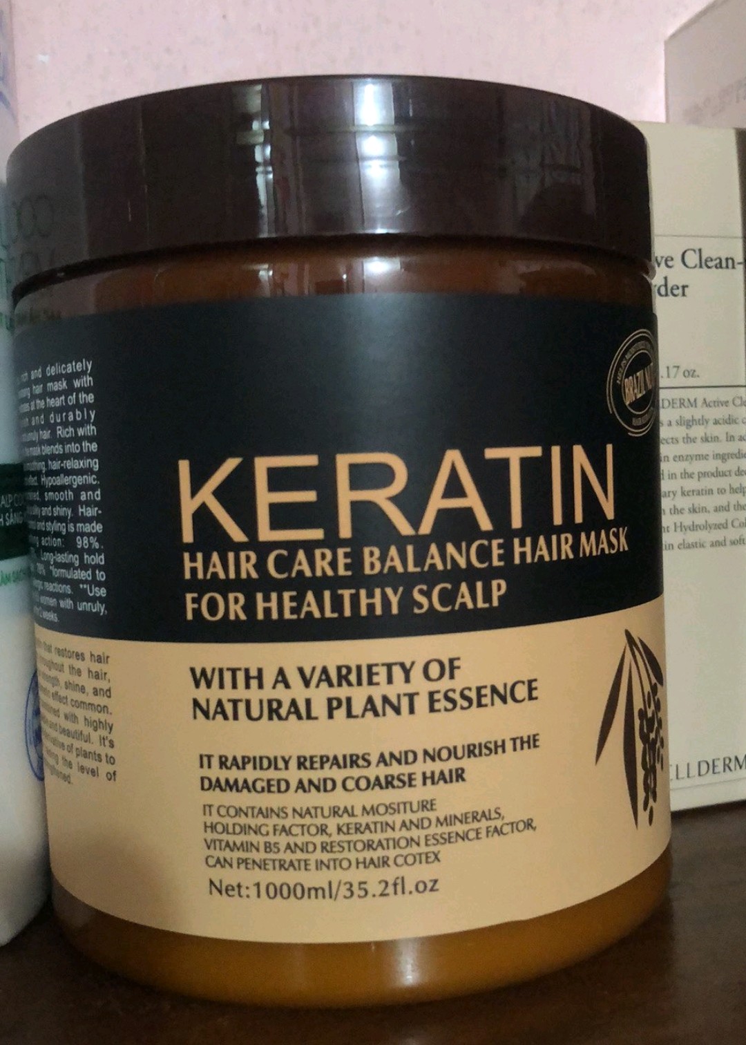 Hấp dầu tóc phục hồi keratin 1000ml