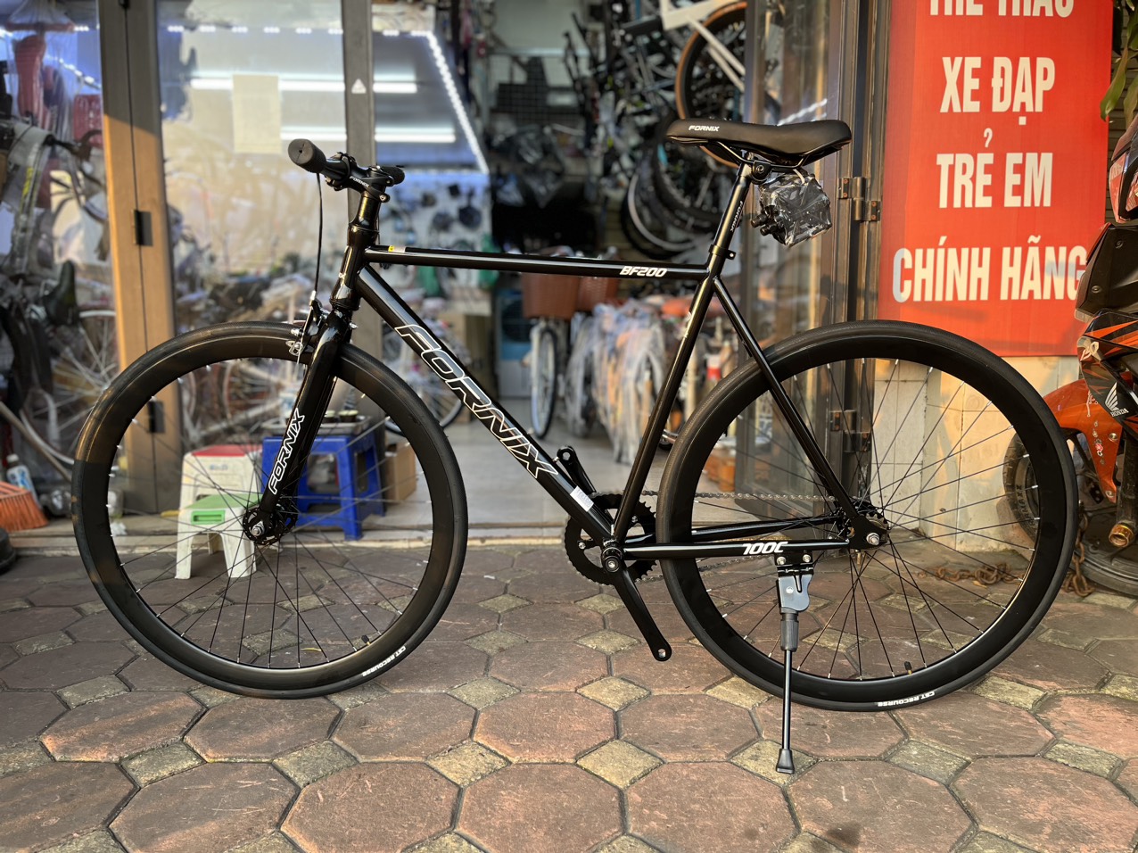 XE ĐẠP FIXED GEAR BF200 - FORNIX - BẢO HÀNH 12 THÁNG