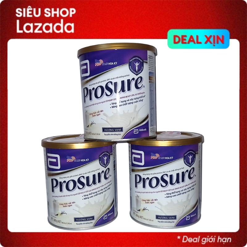 Sữa Prosure Abbott 380g dành cho người bị ung thư