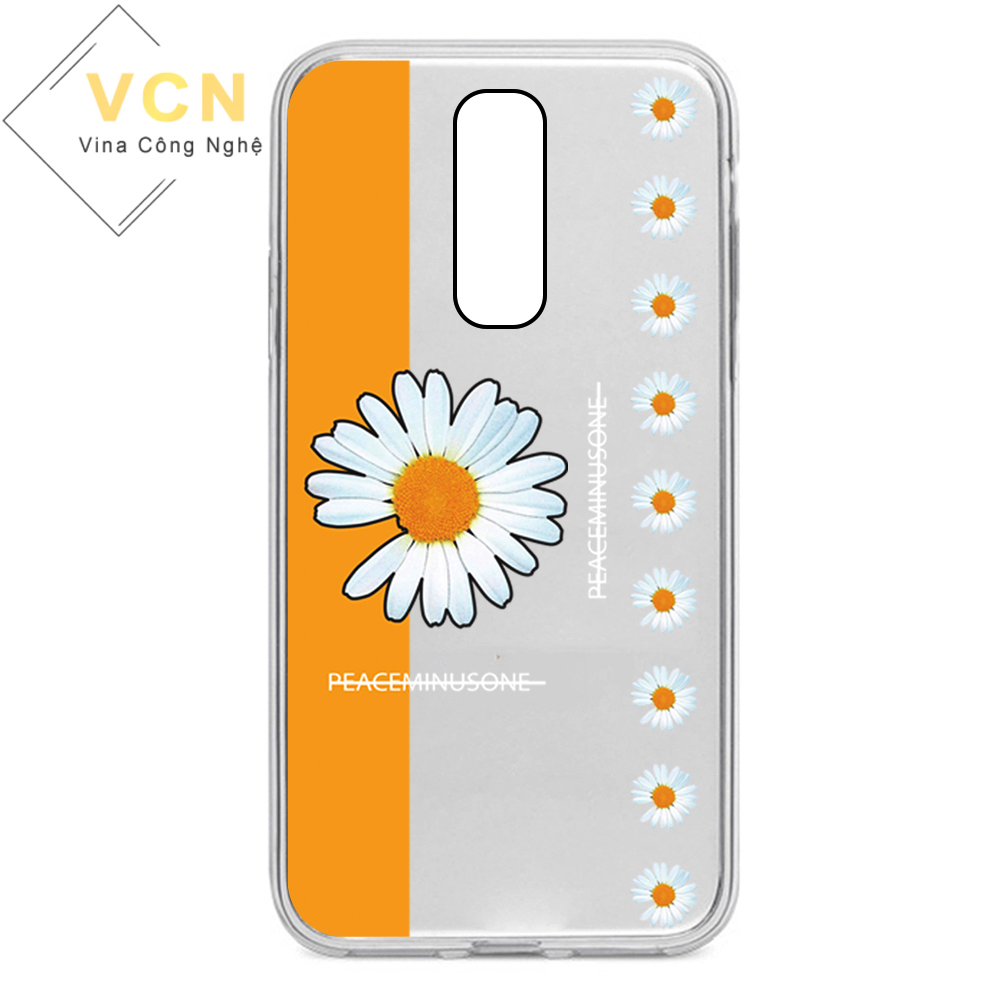 [HCM]Ốp lưng OPPO F11 Hoa Cúc Peaceminusone dẻo trong in hình nổi 5D(sản phẩm có mẫu 6)