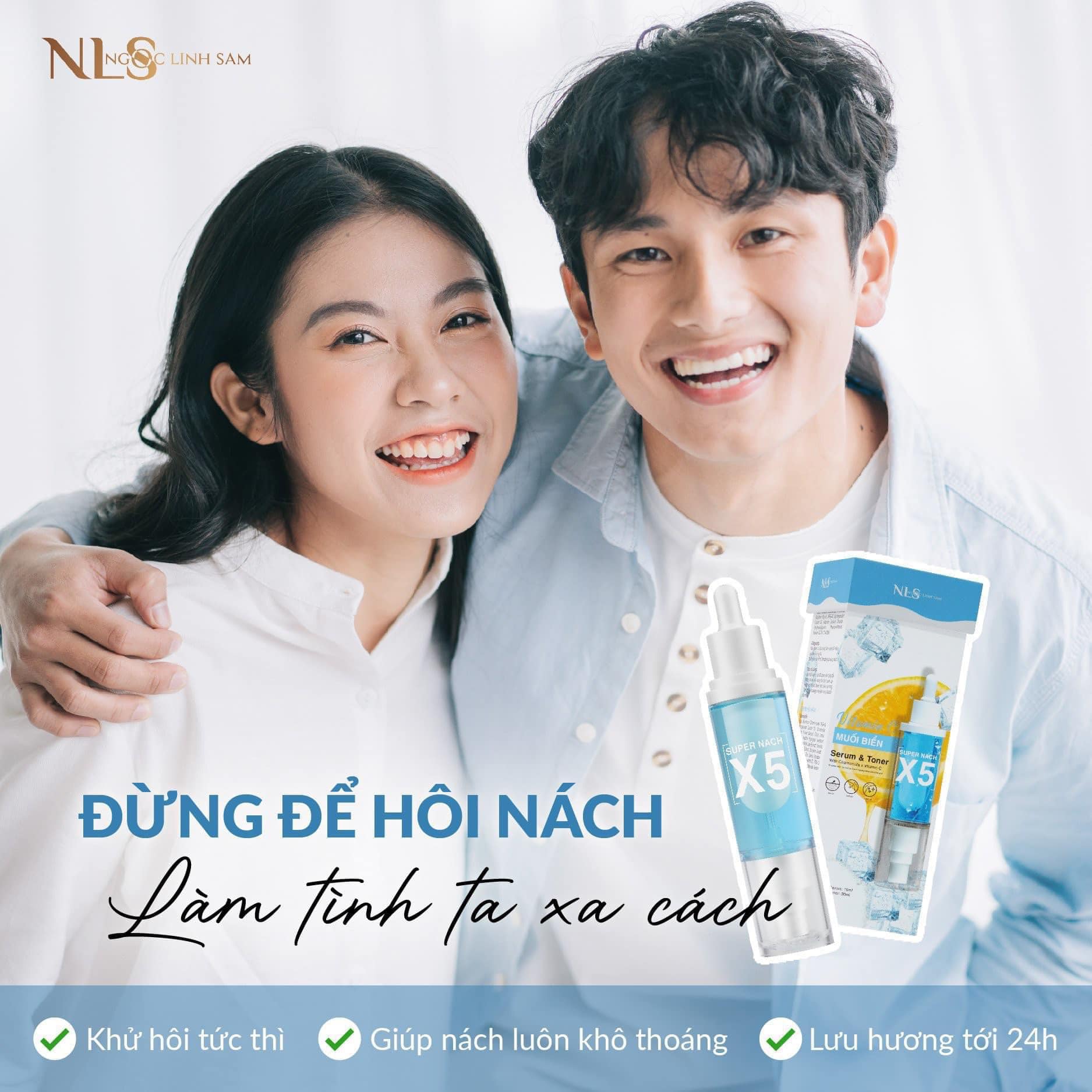 XỊT KHỬ MÙI SUPER NÁCH X5