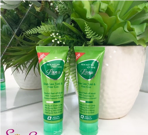 Kem Mặt Nạ Lột Nhẹ Dưa Leo LANA 30G