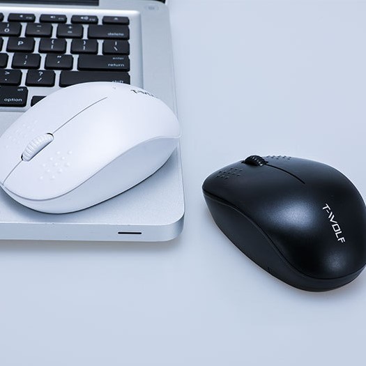 Chuột Không Dây 💎𝓕𝓡𝓔𝓔𝓢𝓗𝓘𝓟💎 Mouse Không Dây Văn Phòng T-Wolf Q4 Mini (BH 6 Tháng) SPTECH COMPUTER