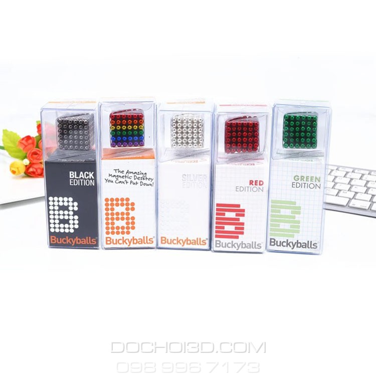 Nam Châm BuckyBalls Tròn Kèm Hộp (cỡ 5mm, 216 viên)