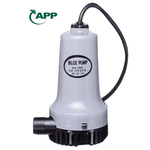 Máy bơm thả chìm sử dụng điện bình DC 12v và 24v APP