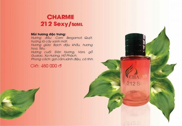 Nước hoa nữ Char me sexy 212 50ml