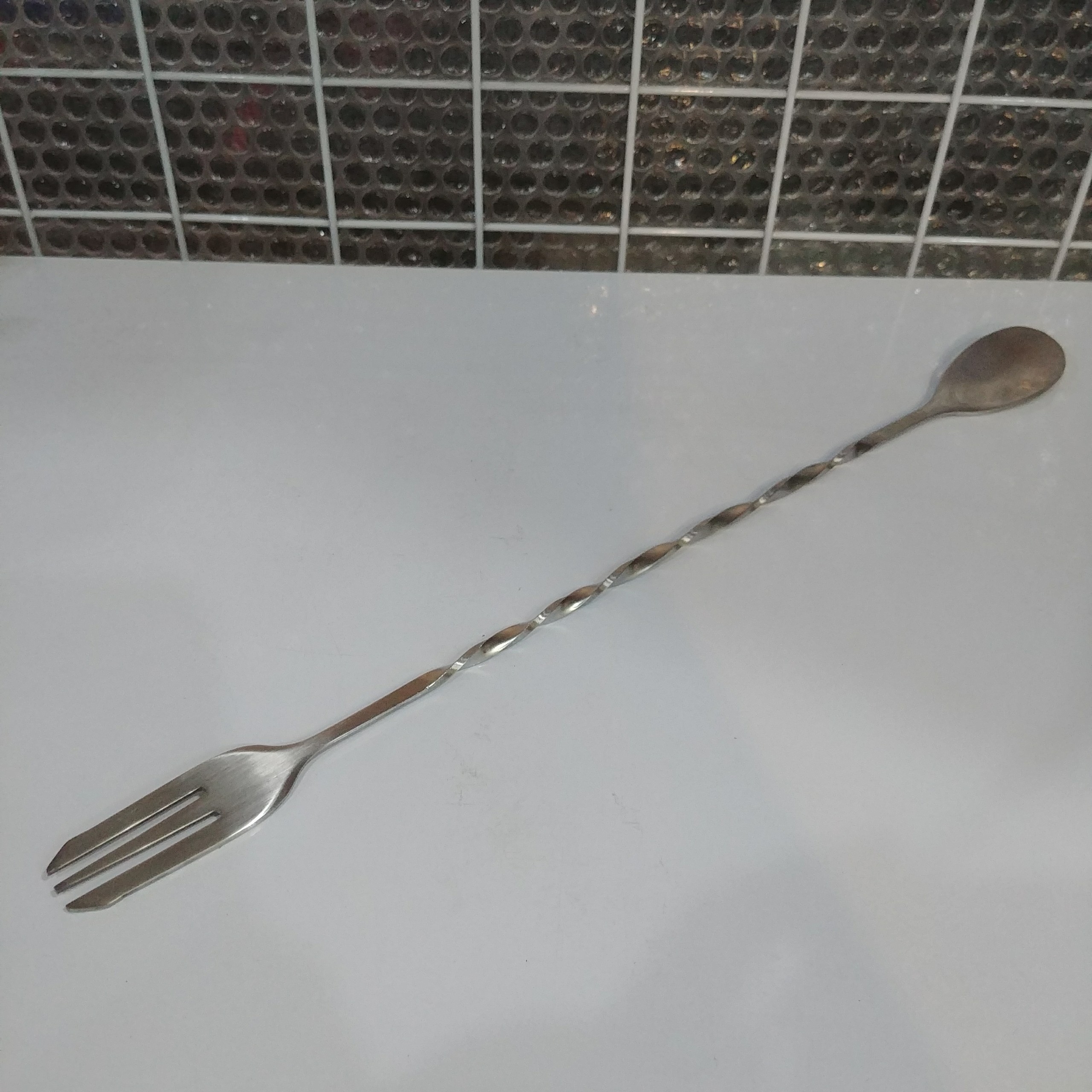 Muỗng inox 2 đầu dài 26cm/32cm