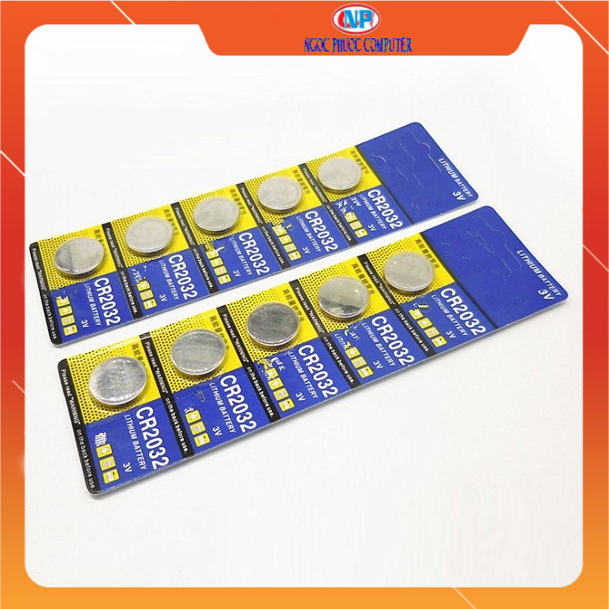 Combo of 10 Cr2032 Lithium Batteries