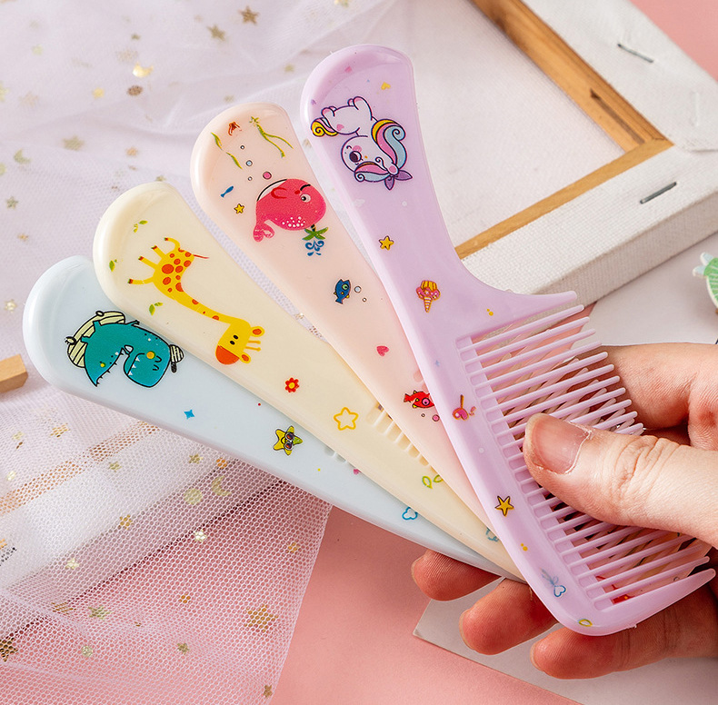 Combo 2 lược chải tóc hình thú dễ thương