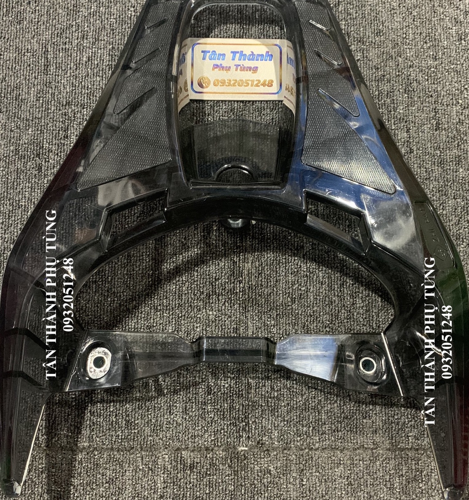 Cảng sau trong suốt ZHI.PAT Vision 2014 - 2020 màu đen khói