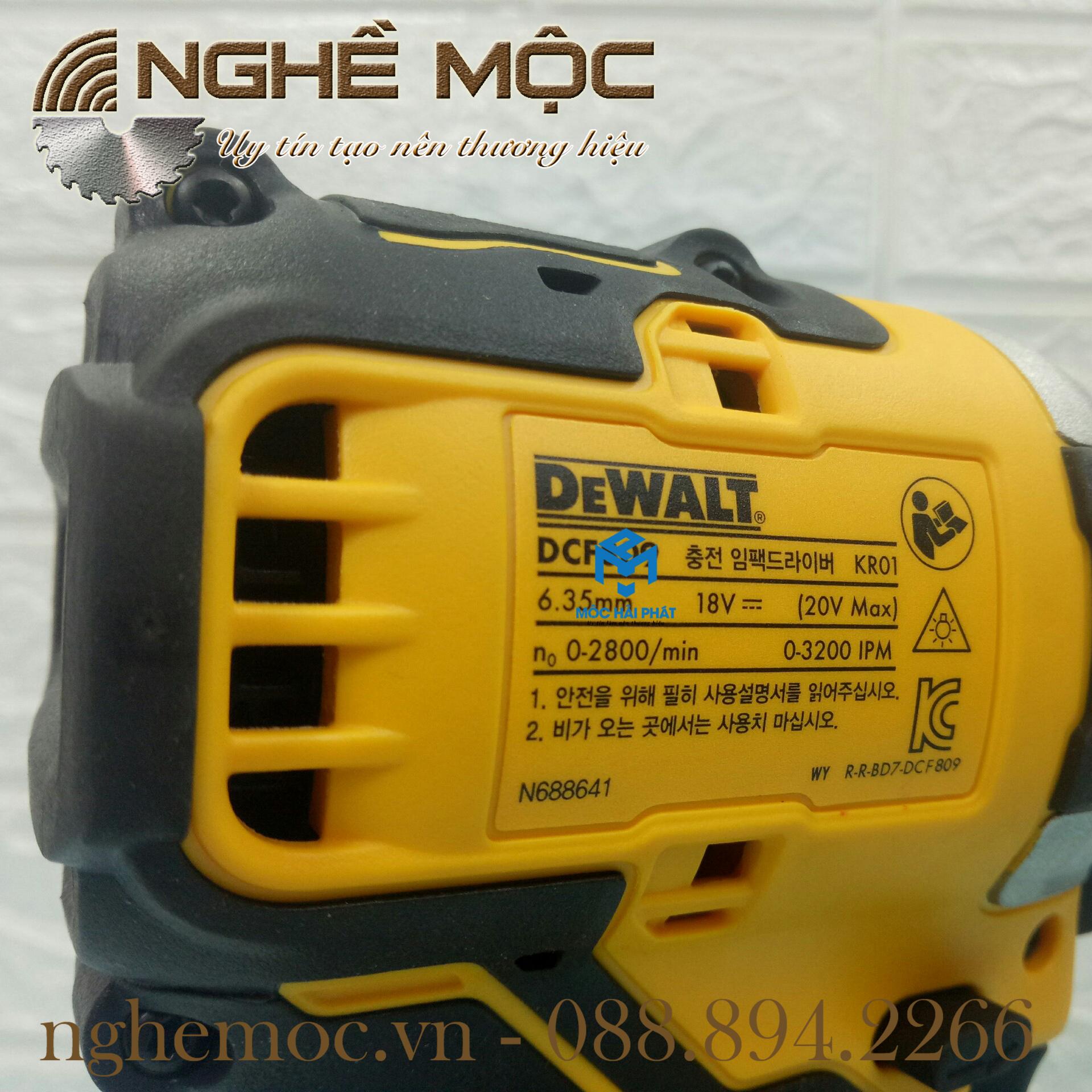 Dewalt DCF809 Máy vặn vít cầm tay 18V