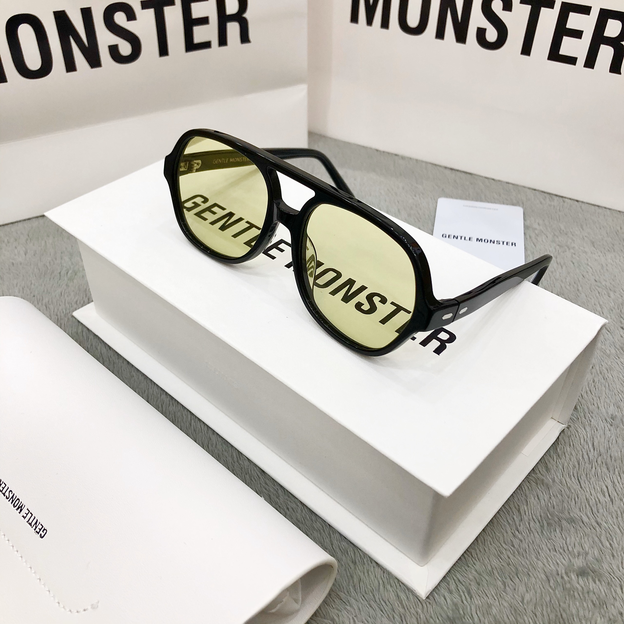 [HCM]Kính Mát Thời Trang Gentle Monster Flackbee Fullboxtag