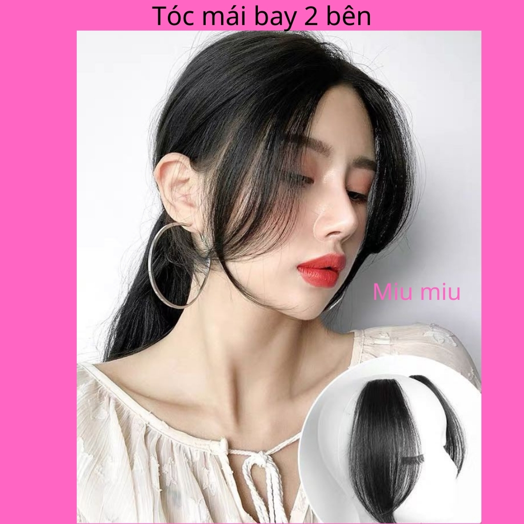 Tóc giả mái bay, tóc mái bay sole hàng có sẵn