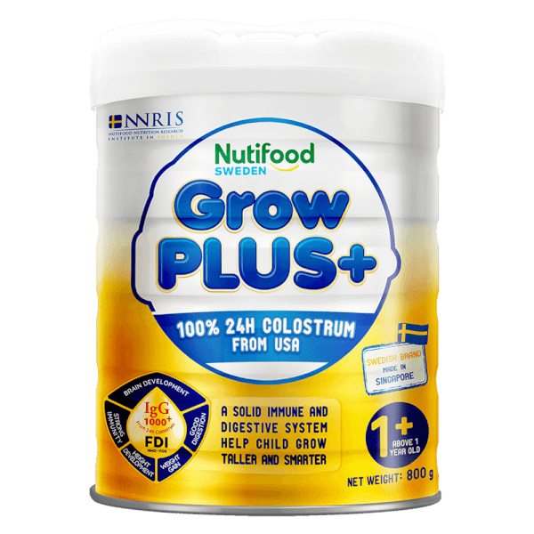 Sữa GrowPLUS+ Sữa non Vàng 800g (trên 1 tuổi)