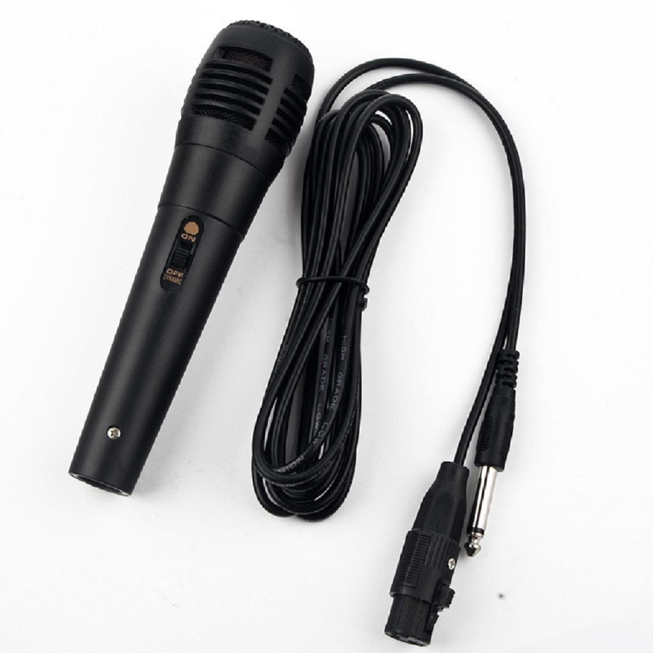 Micro karaoke có dây cao cấp giá rẻ cho tất cả loại loa karaoke - micro karaoke có dây cao cấp thích hợp với tất cả loại loa karaoke